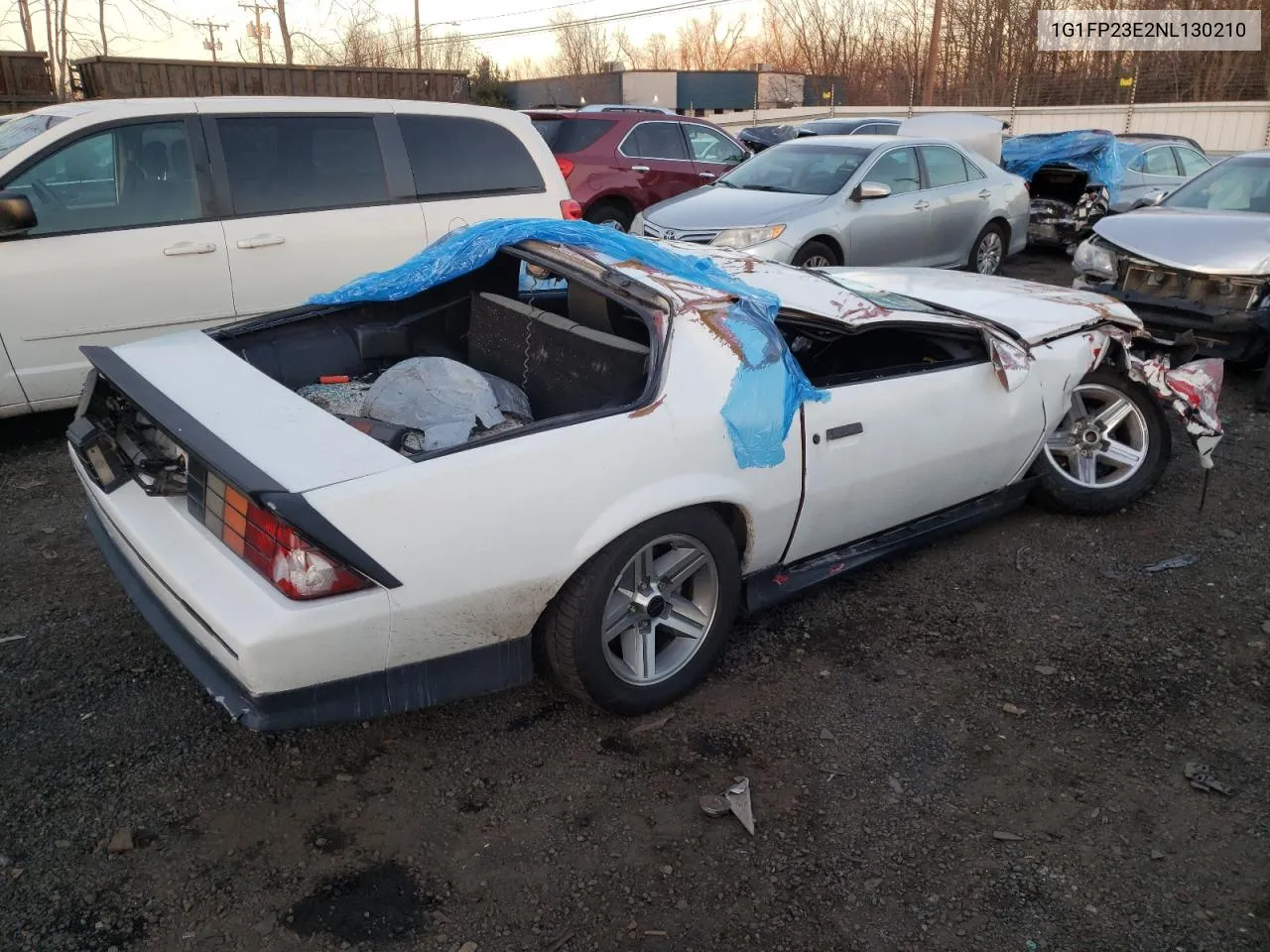 1G1FP23E2NL130210 1992 Chevrolet Camaro Rs