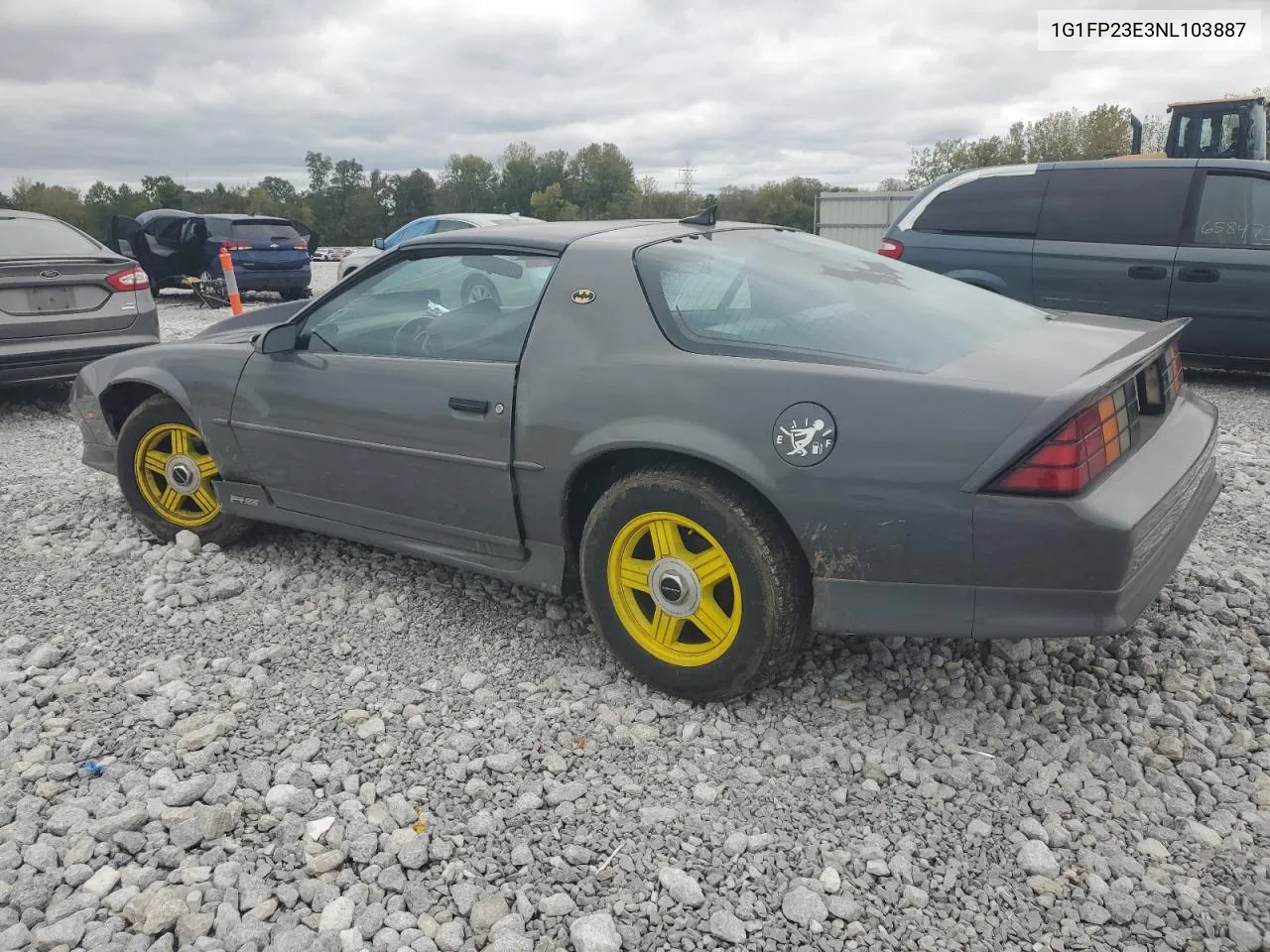 1992 Chevrolet Camaro Rs VIN: 1G1FP23E3NL103887 Lot: 74591844