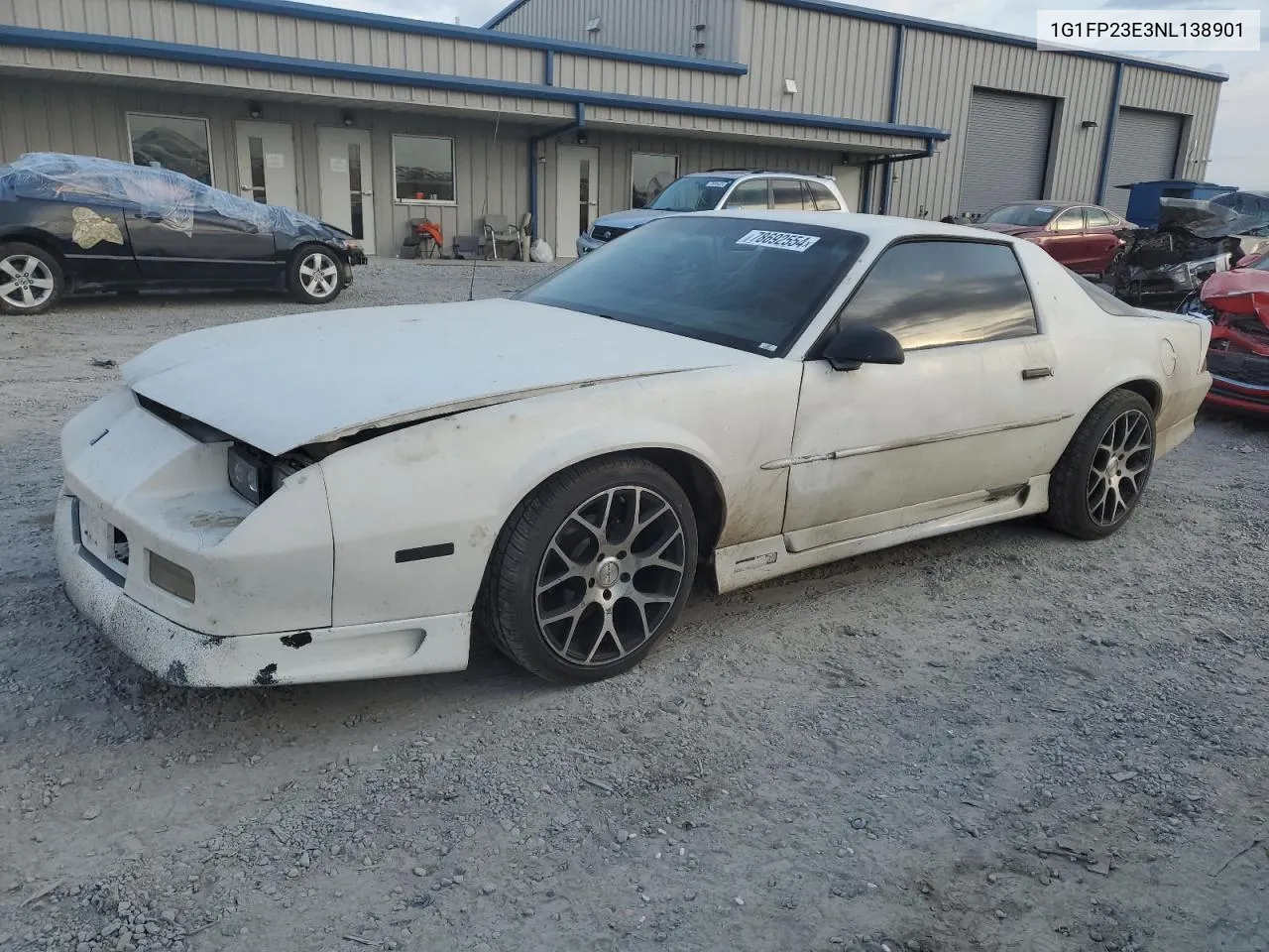 1992 Chevrolet Camaro Rs VIN: 1G1FP23E3NL138901 Lot: 78692554