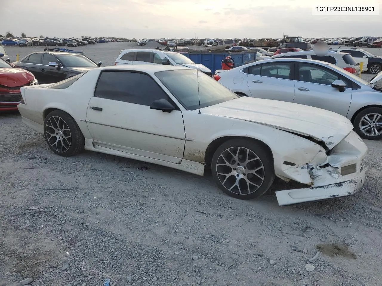 1992 Chevrolet Camaro Rs VIN: 1G1FP23E3NL138901 Lot: 78692554