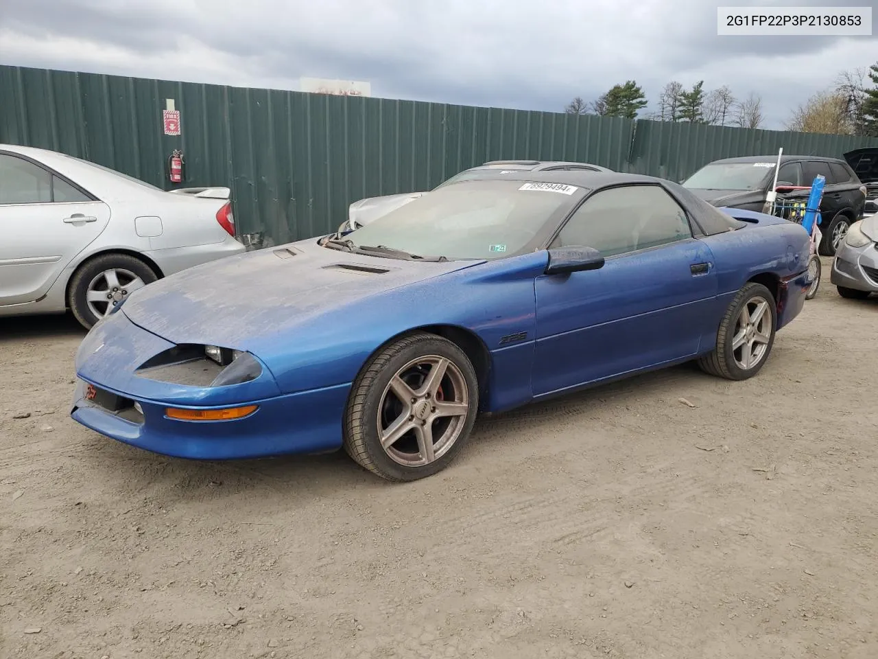 1993 Chevrolet Camaro Z28 VIN: 2G1FP22P3P2130853 Lot: 78929494