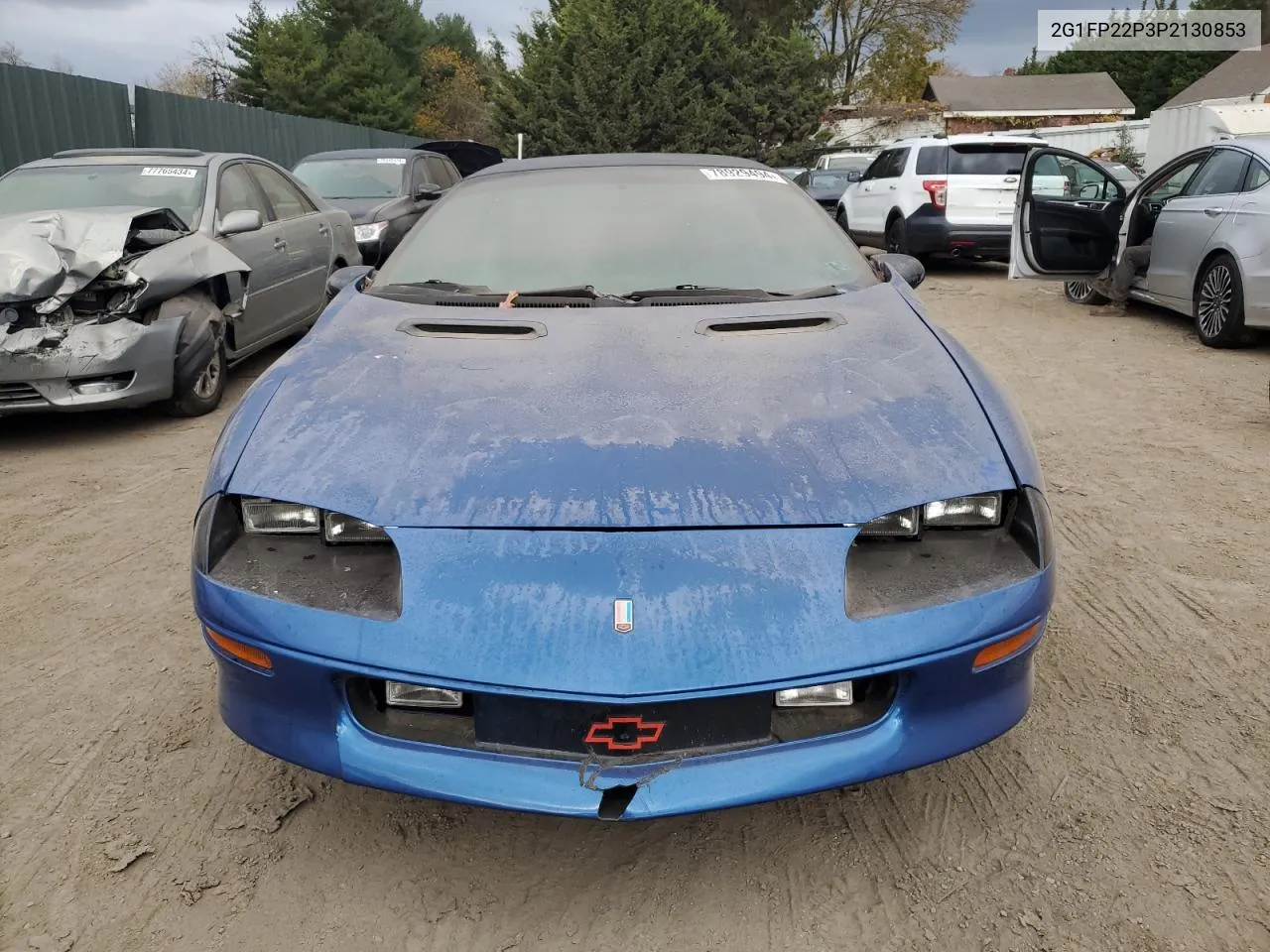 1993 Chevrolet Camaro Z28 VIN: 2G1FP22P3P2130853 Lot: 78929494