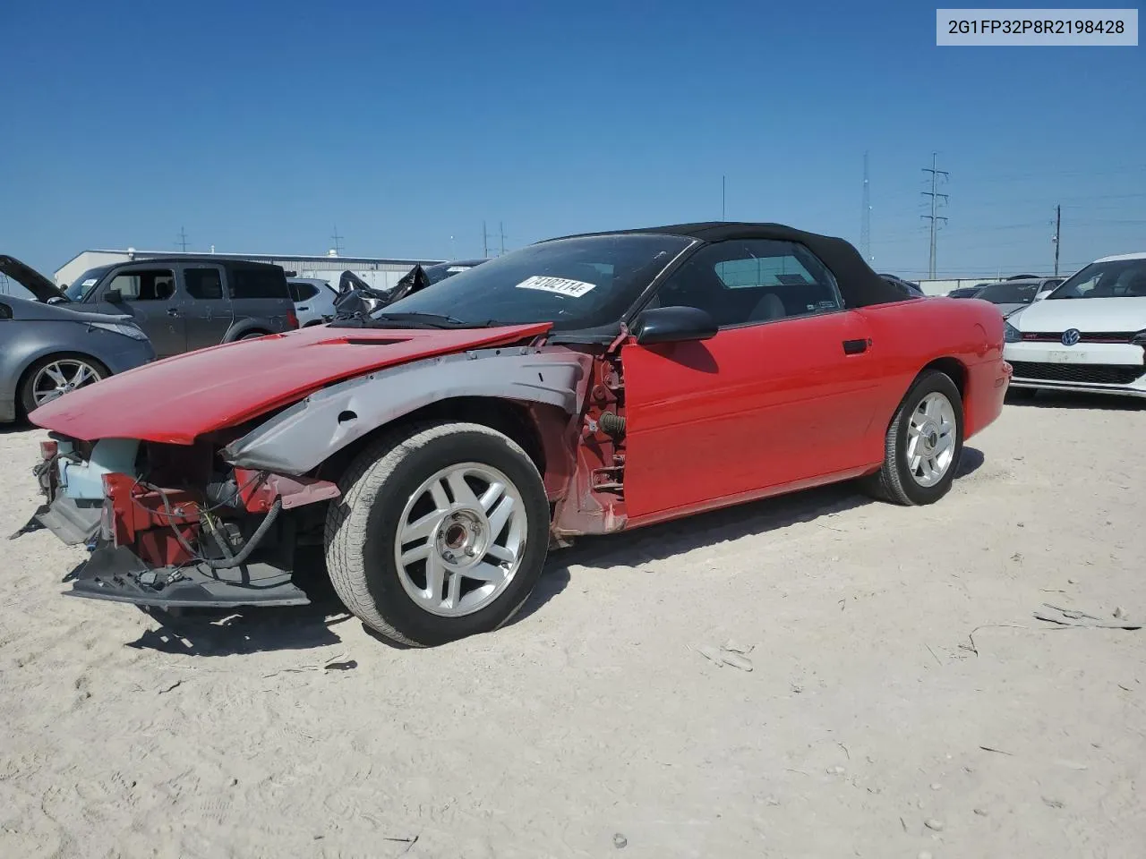 1994 Chevrolet Camaro Z28 VIN: 2G1FP32P8R2198428 Lot: 74102114