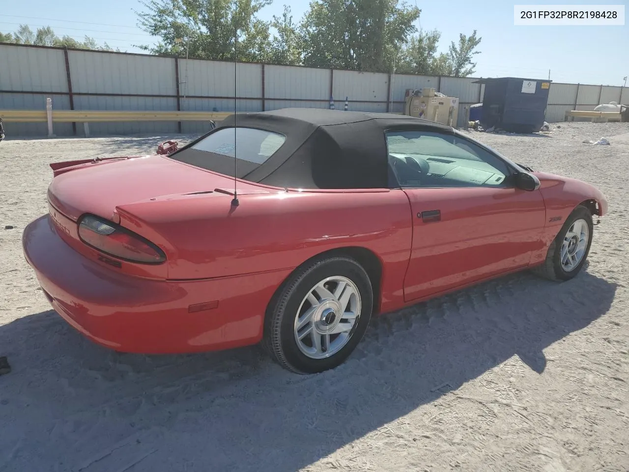 1994 Chevrolet Camaro Z28 VIN: 2G1FP32P8R2198428 Lot: 74102114