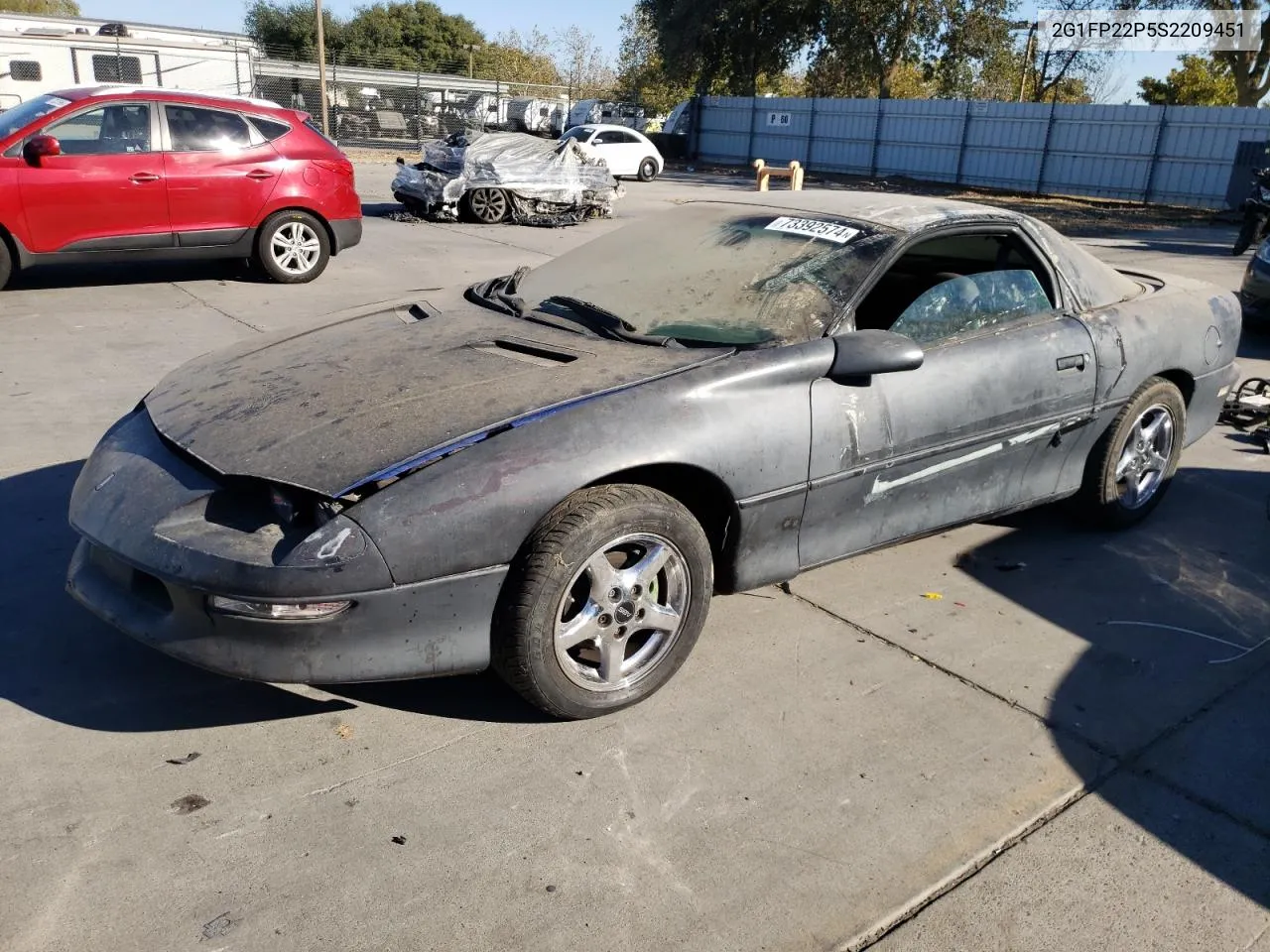 1995 Chevrolet Camaro Z28 VIN: 2G1FP22P5S2209451 Lot: 73392574