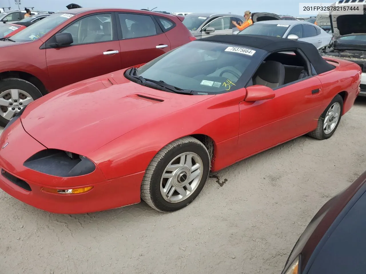 1995 Chevrolet Camaro VIN: 2G1FP32S7S2157444 Lot: 76375664