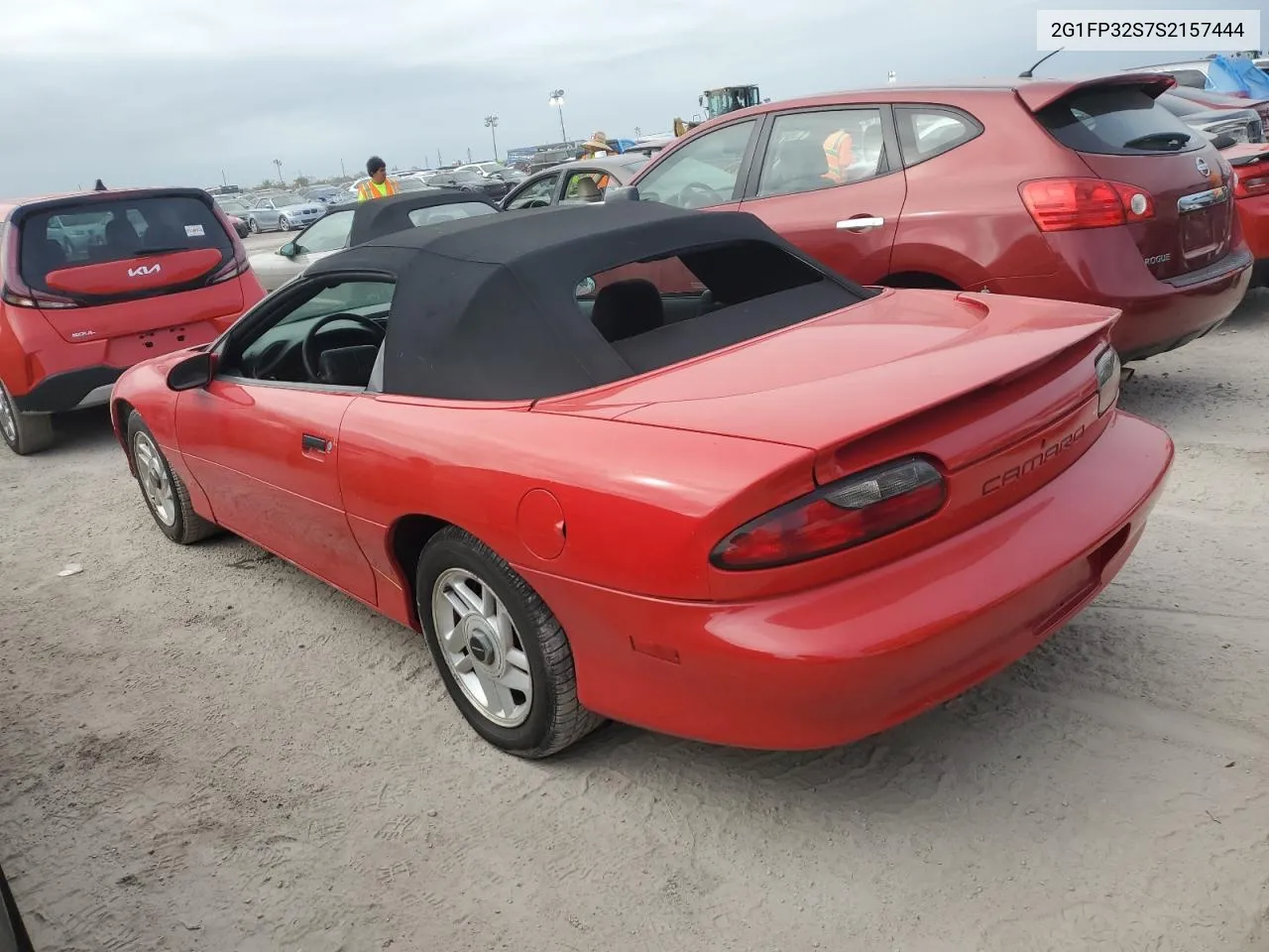 1995 Chevrolet Camaro VIN: 2G1FP32S7S2157444 Lot: 76375664