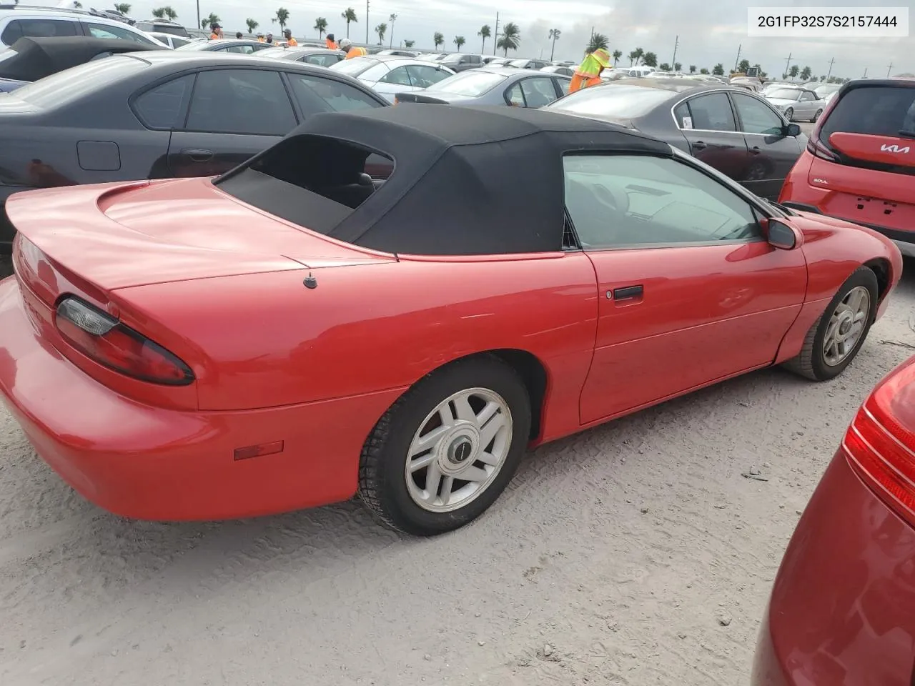 1995 Chevrolet Camaro VIN: 2G1FP32S7S2157444 Lot: 76375664