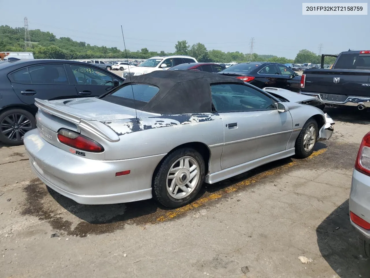 2G1FP32K2T2158759 1996 Chevrolet Camaro Base