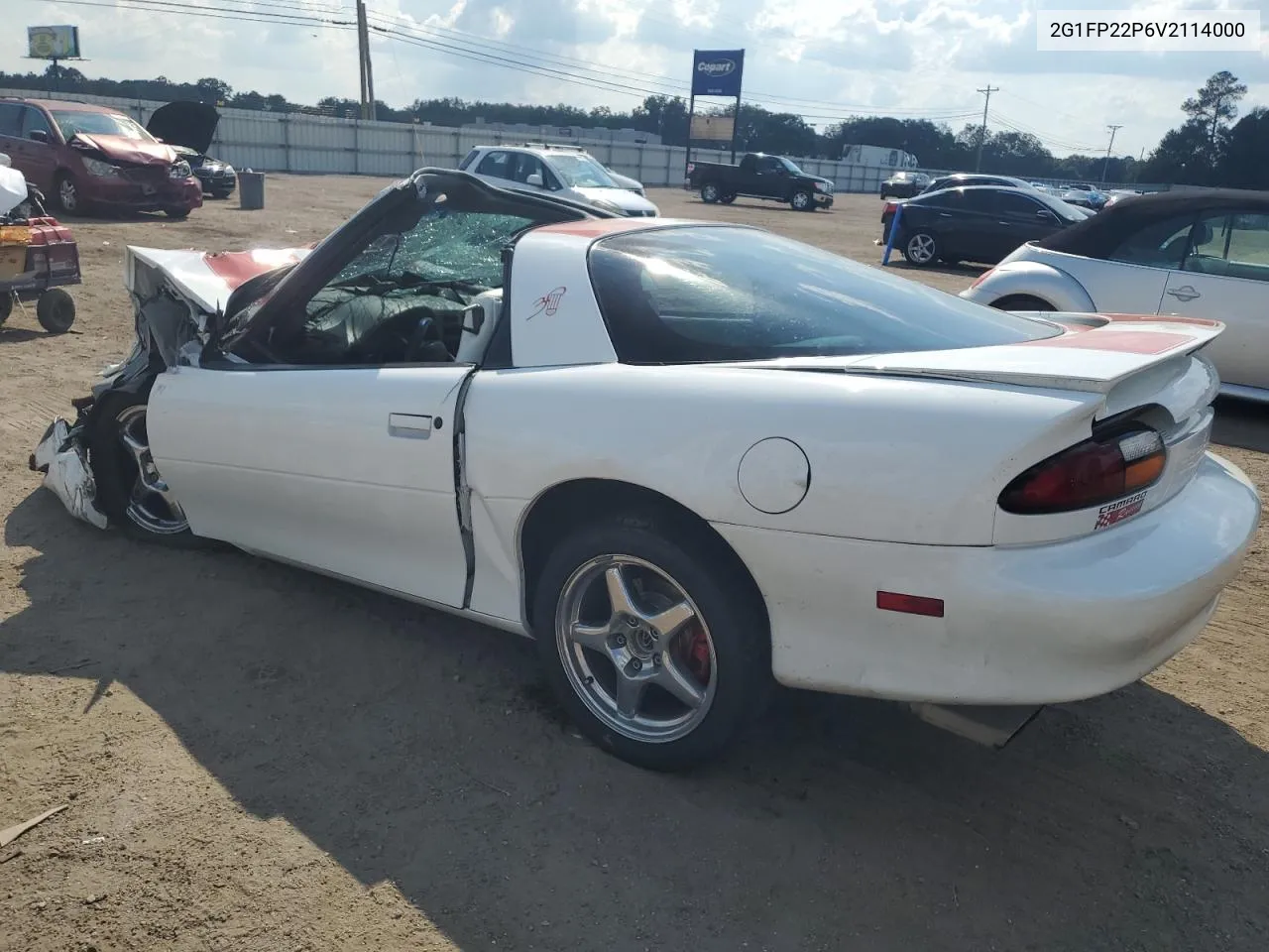 1997 Chevrolet Camaro Z28 VIN: 2G1FP22P6V2114000 Lot: 72685104