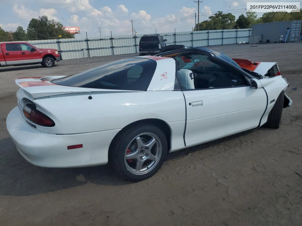 1997 Chevrolet Camaro Z28 VIN: 2G1FP22P6V2114000 Lot: 72685104