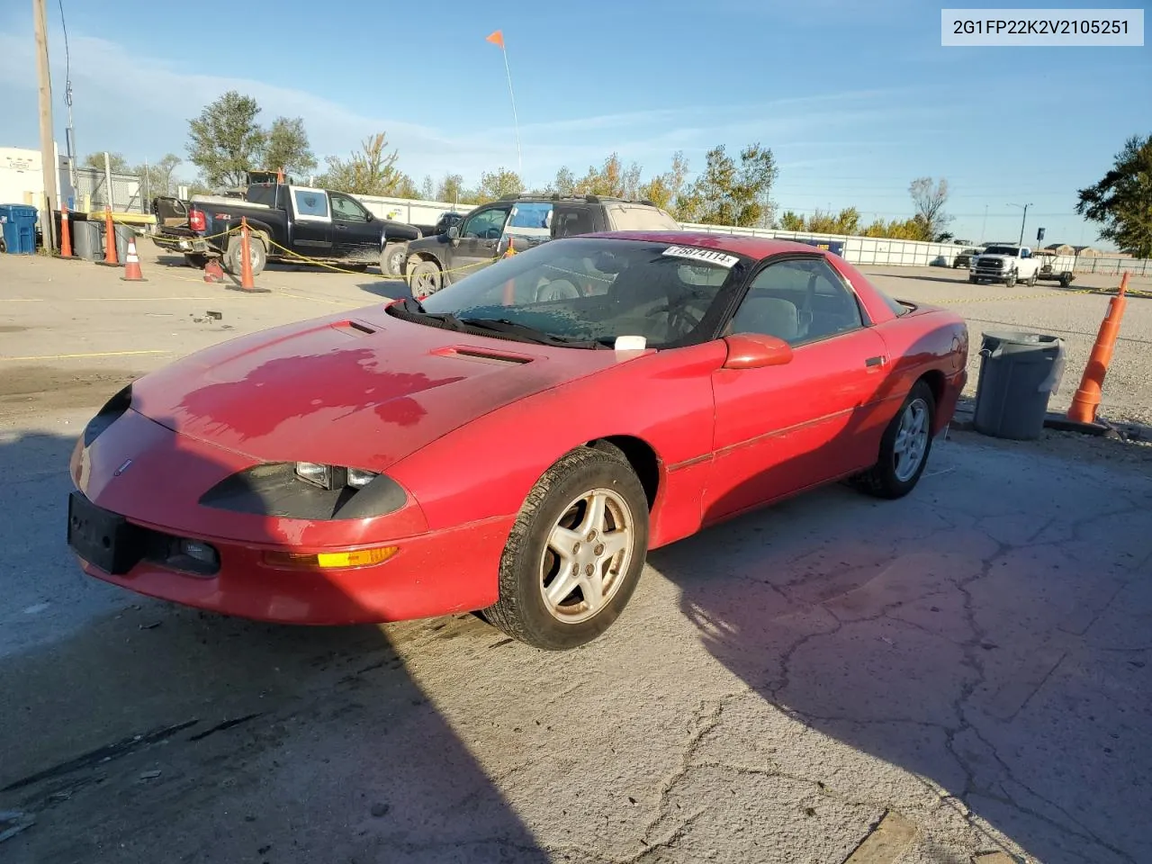 1997 Chevrolet Camaro Base VIN: 2G1FP22K2V2105251 Lot: 75874114