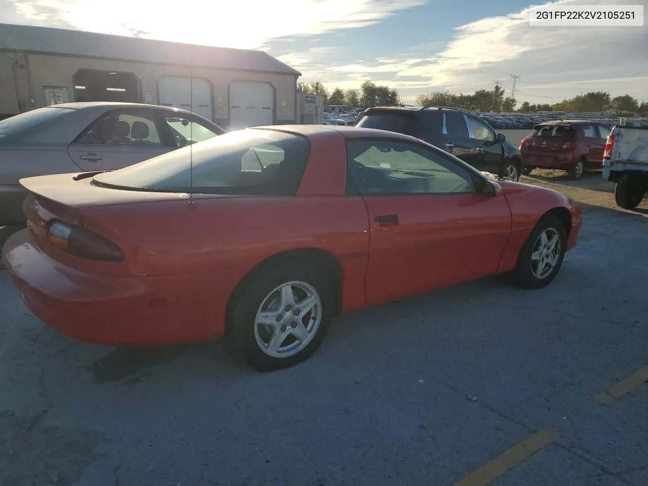 1997 Chevrolet Camaro Base VIN: 2G1FP22K2V2105251 Lot: 75874114