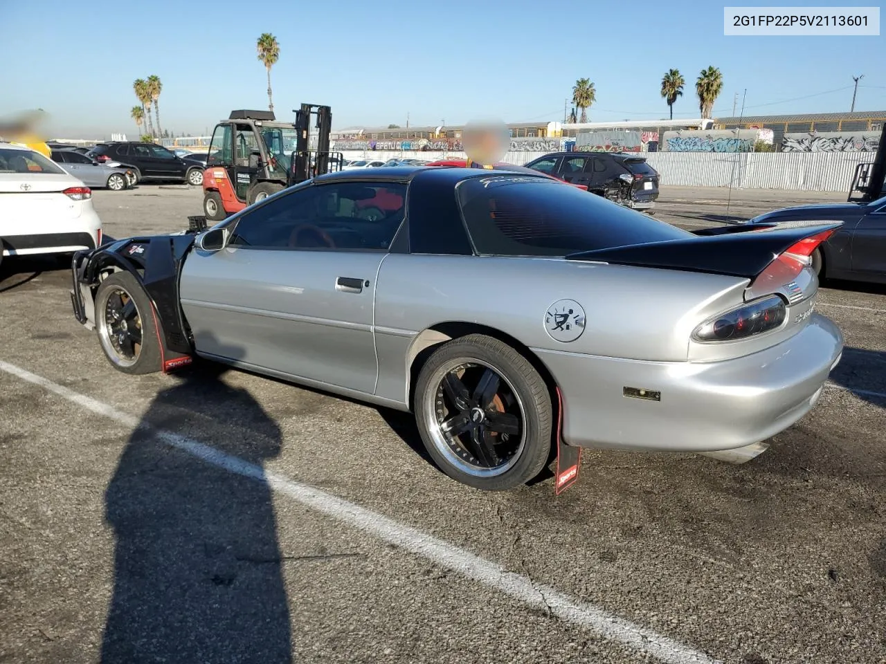 1997 Chevrolet Camaro Z28 VIN: 2G1FP22P5V2113601 Lot: 78089904