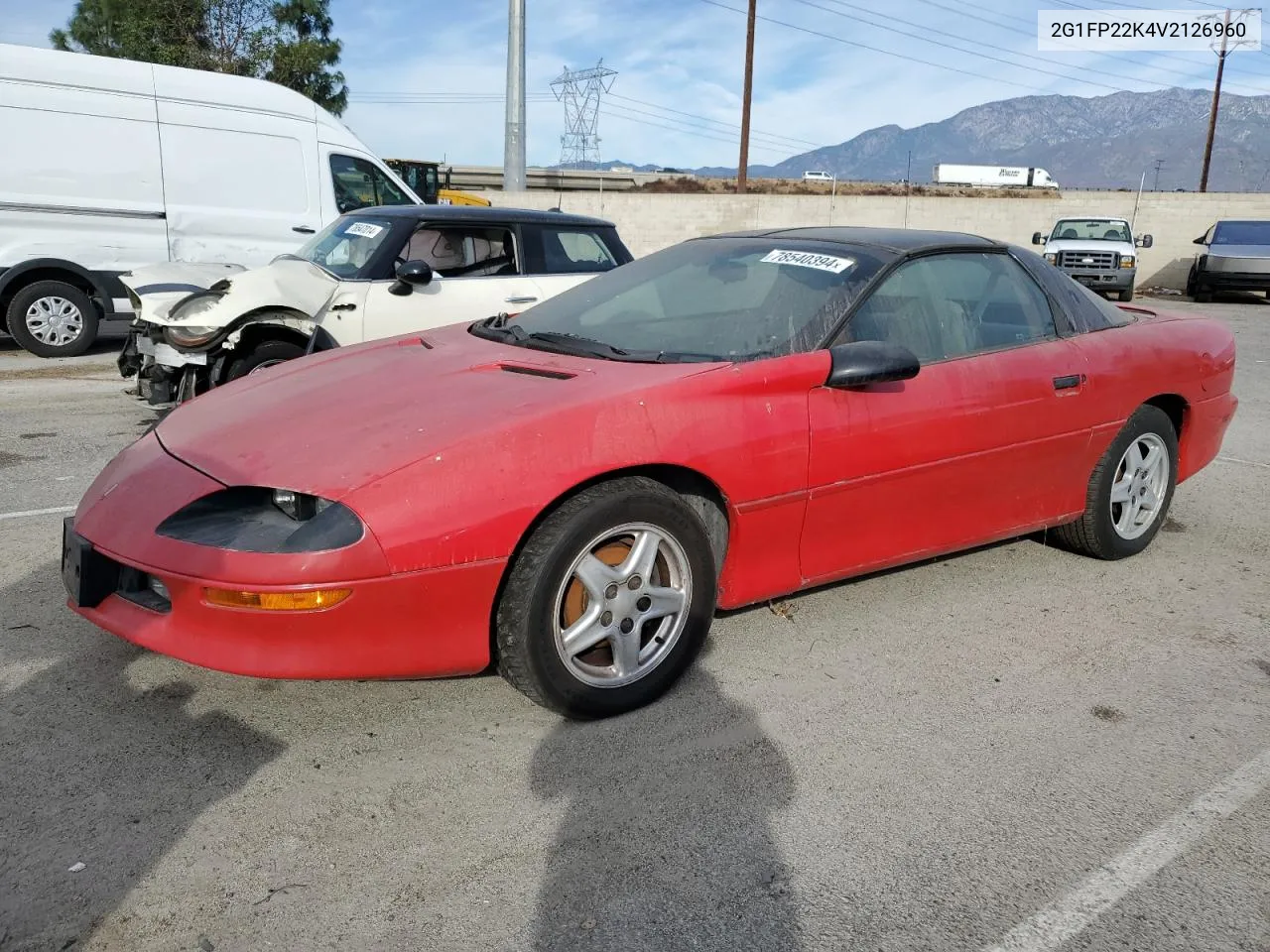 1997 Chevrolet Camaro Base VIN: 2G1FP22K4V2126960 Lot: 78540394