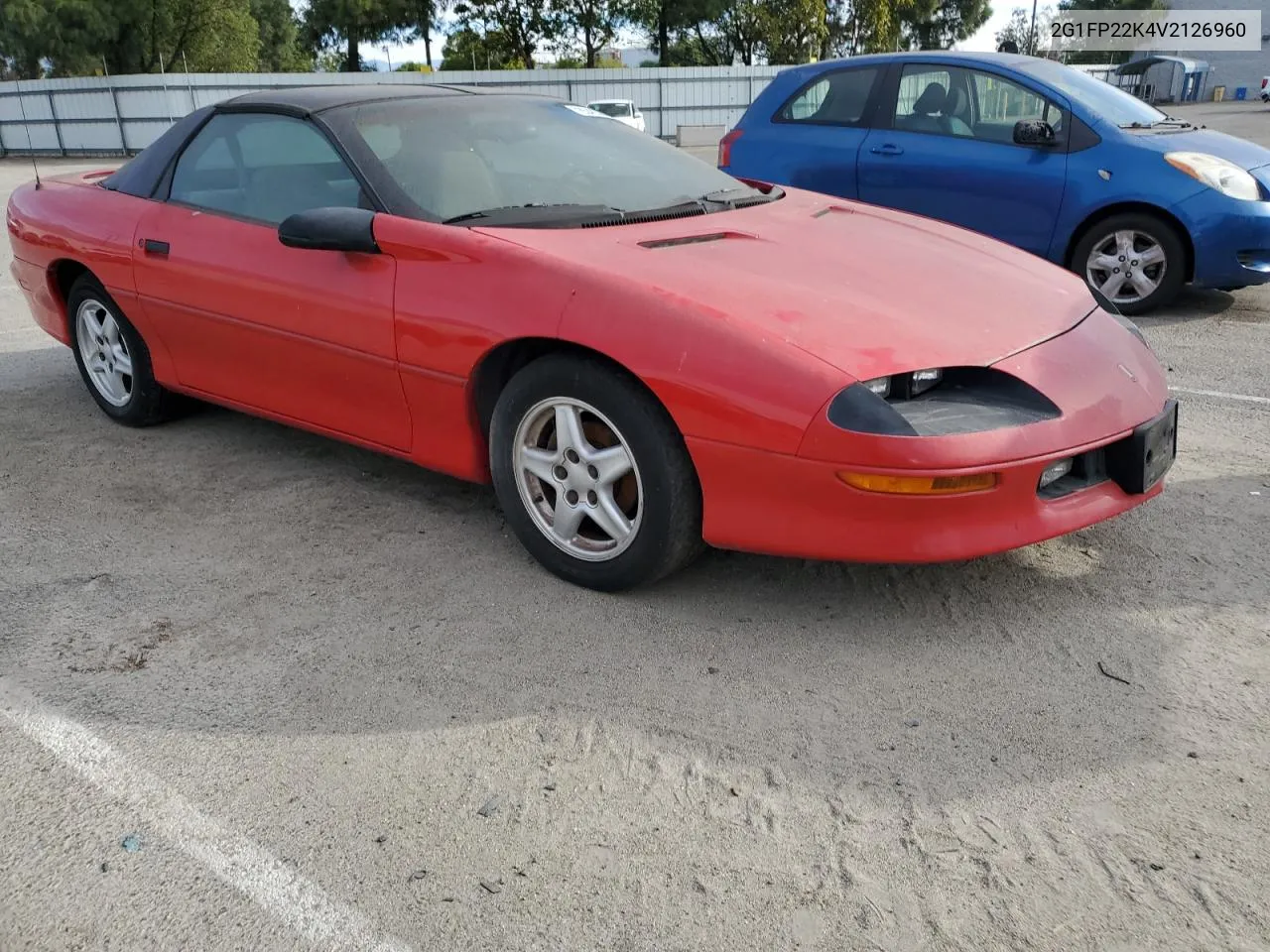 1997 Chevrolet Camaro Base VIN: 2G1FP22K4V2126960 Lot: 78540394