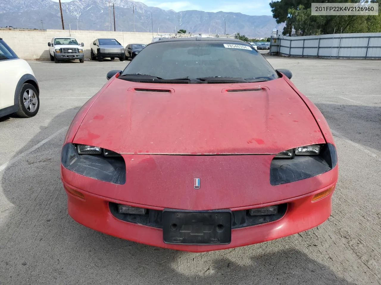 1997 Chevrolet Camaro Base VIN: 2G1FP22K4V2126960 Lot: 78540394