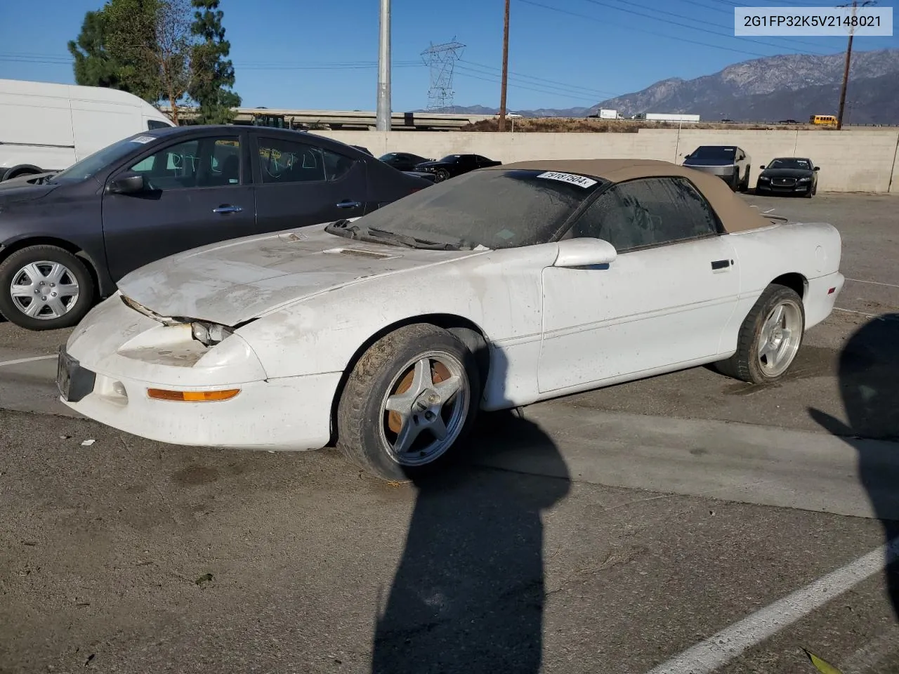 1997 Chevrolet Camaro Base VIN: 2G1FP32K5V2148021 Lot: 79187504