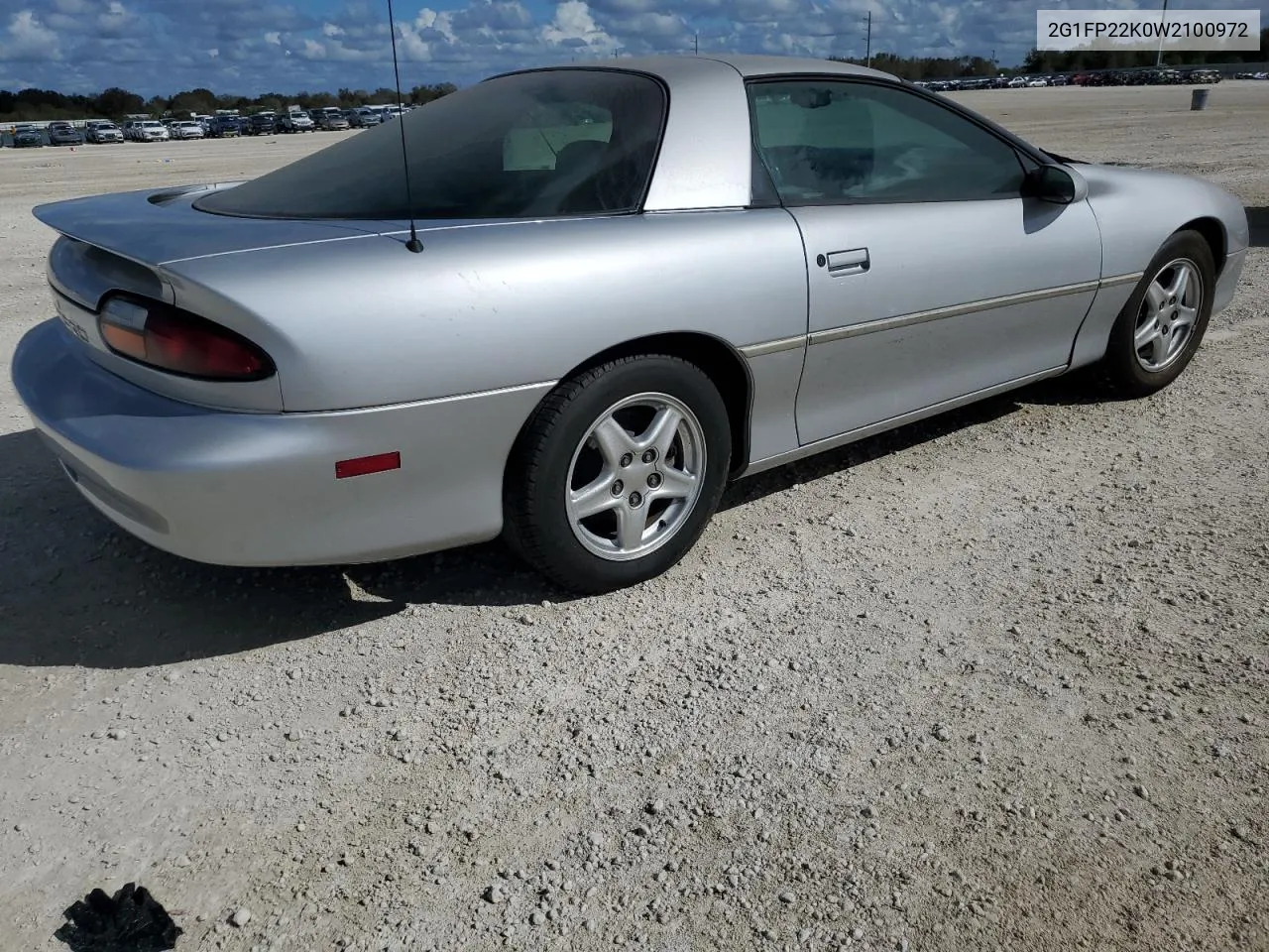 1998 Chevrolet Camaro VIN: 2G1FP22K0W2100972 Lot: 77118264