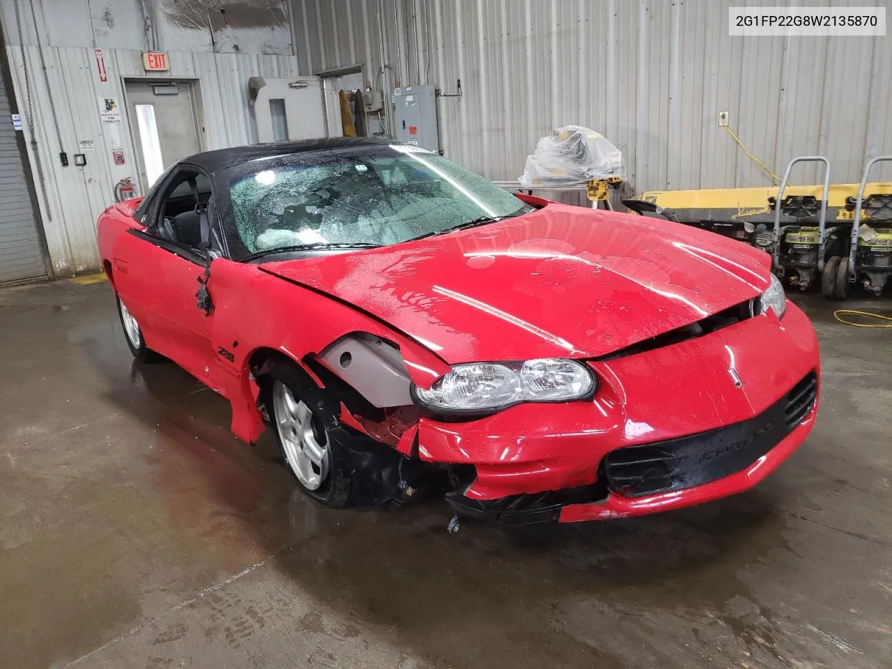 1998 Chevrolet Camaro Z28 VIN: 2G1FP22G8W2135870 Lot: 77369584