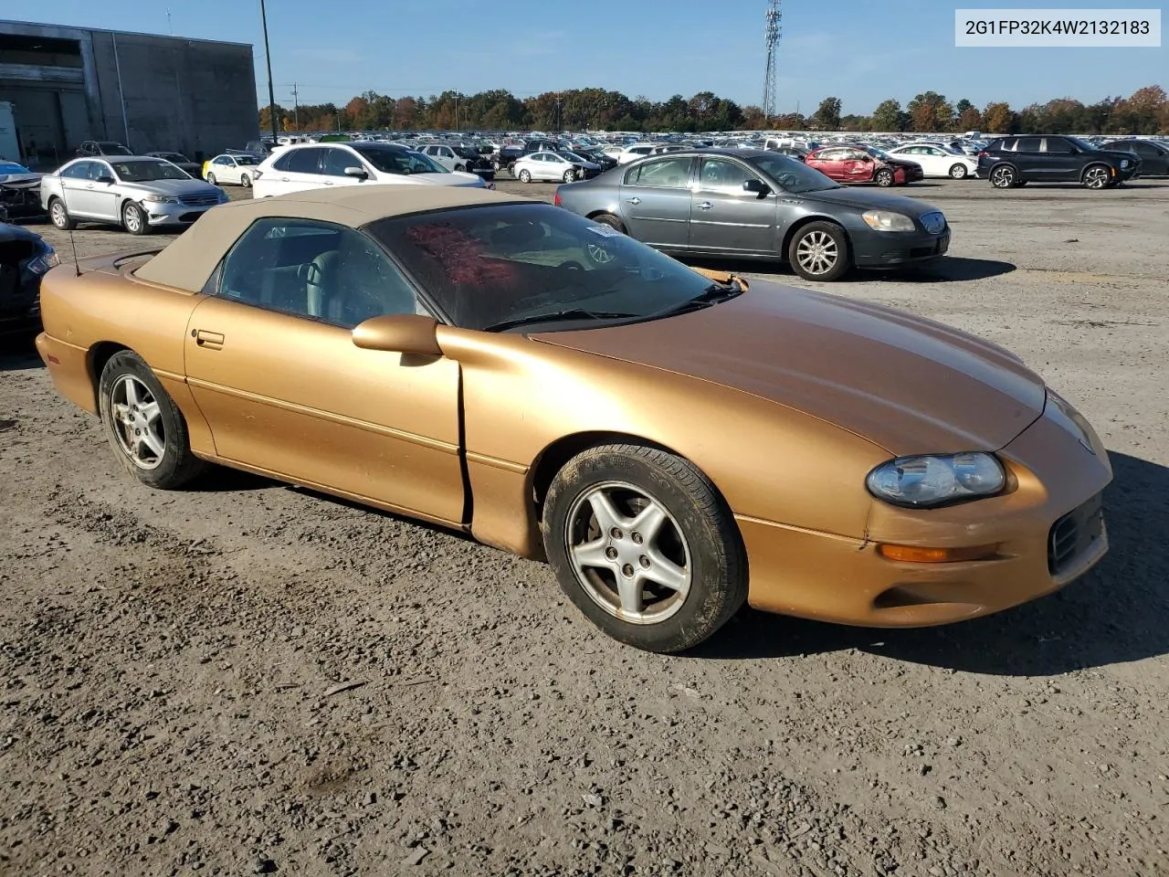 2G1FP32K4W2132183 1998 Chevrolet Camaro