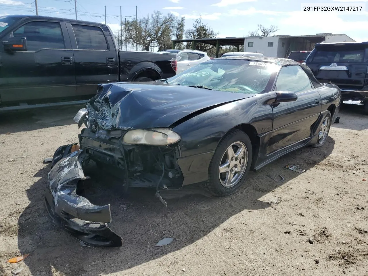 1998 Chevrolet Camaro Z28 VIN: 2G1FP32GXW2147217 Lot: 78501074