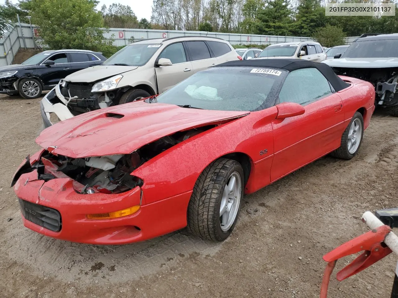 1999 Chevrolet Camaro Z28 VIN: 2G1FP32G0X2101137 Lot: 72759174