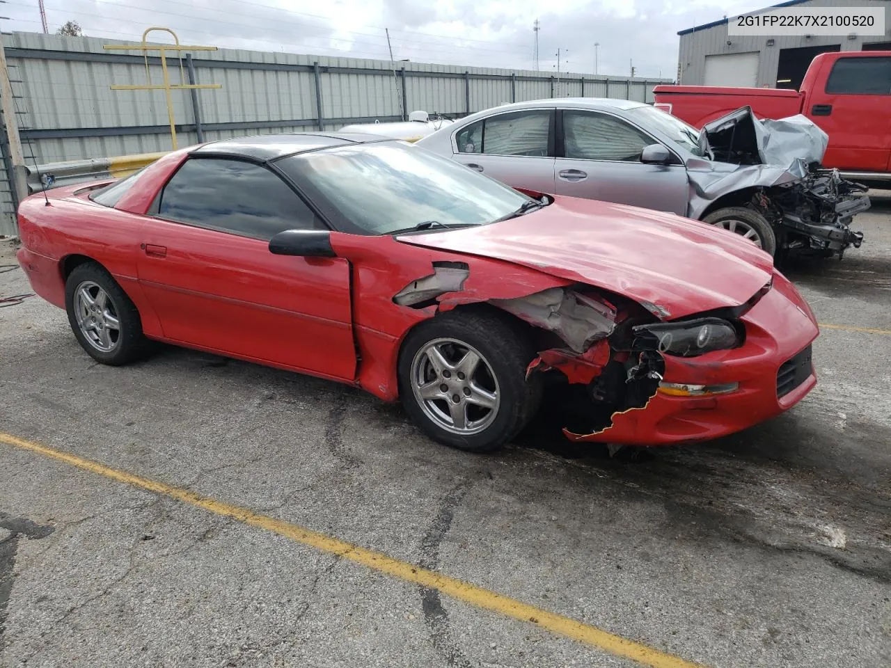 1999 Chevrolet Camaro VIN: 2G1FP22K7X2100520 Lot: 78069214