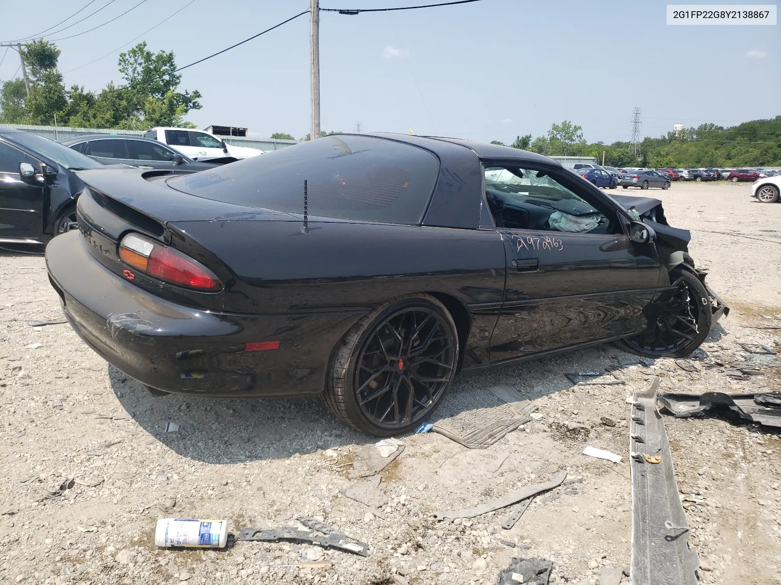 2000 Chevrolet Camaro Z28 VIN: 2G1FP22G8Y2138867 Lot: 65315244