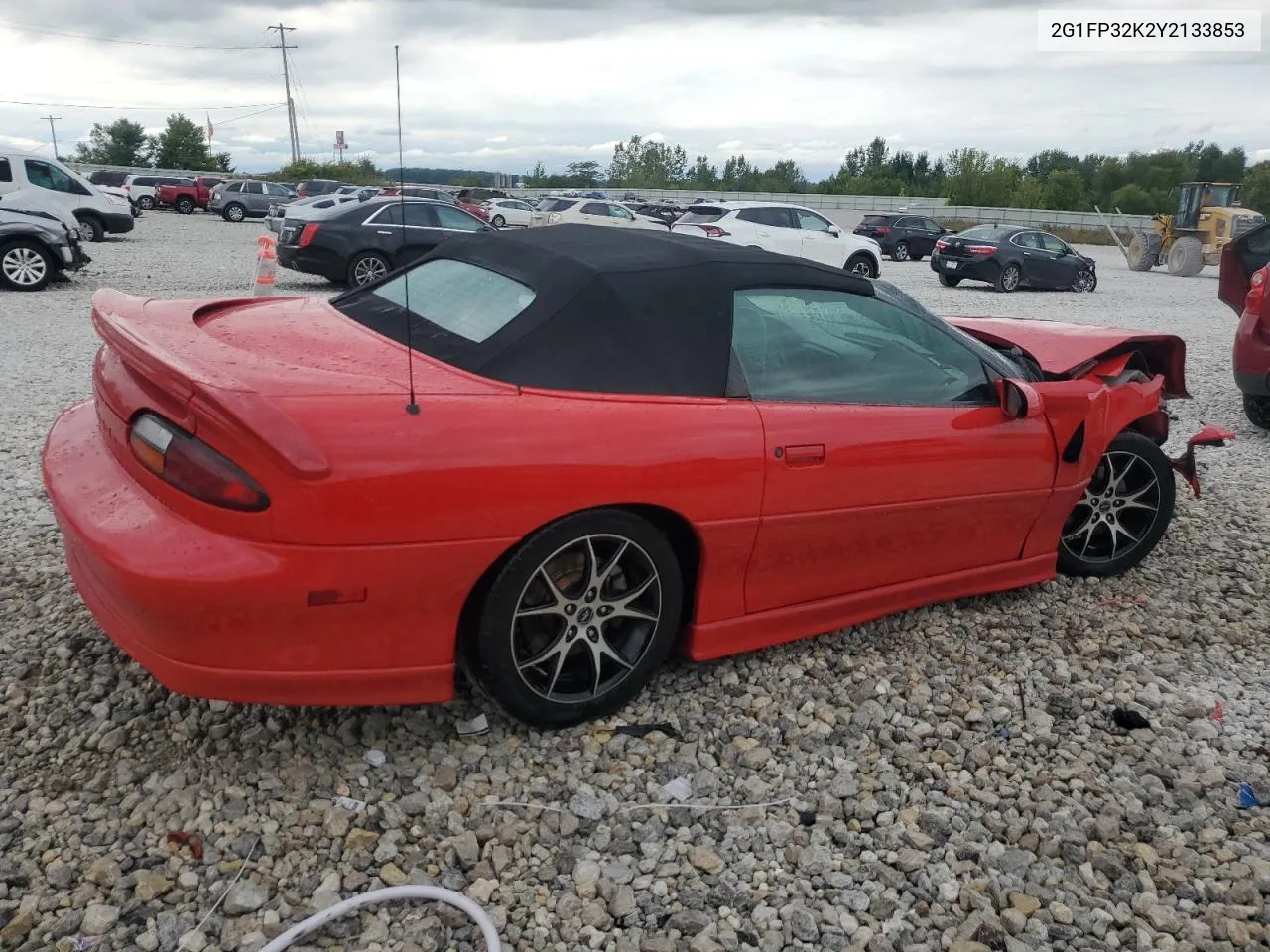 2G1FP32K2Y2133853 2000 Chevrolet Camaro