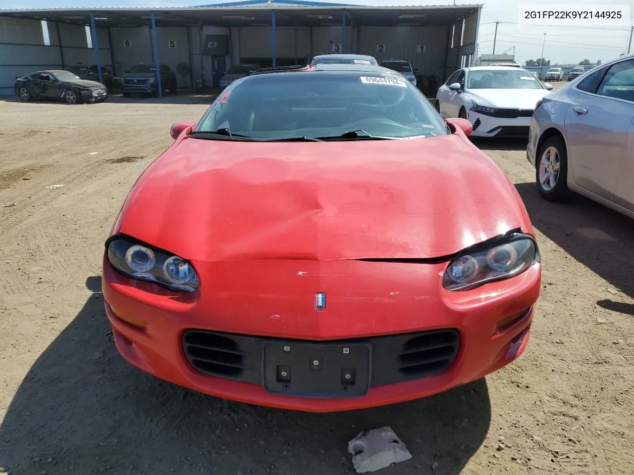 2000 Chevrolet Camaro VIN: 2G1FP22K9Y2144925 Lot: 69644794