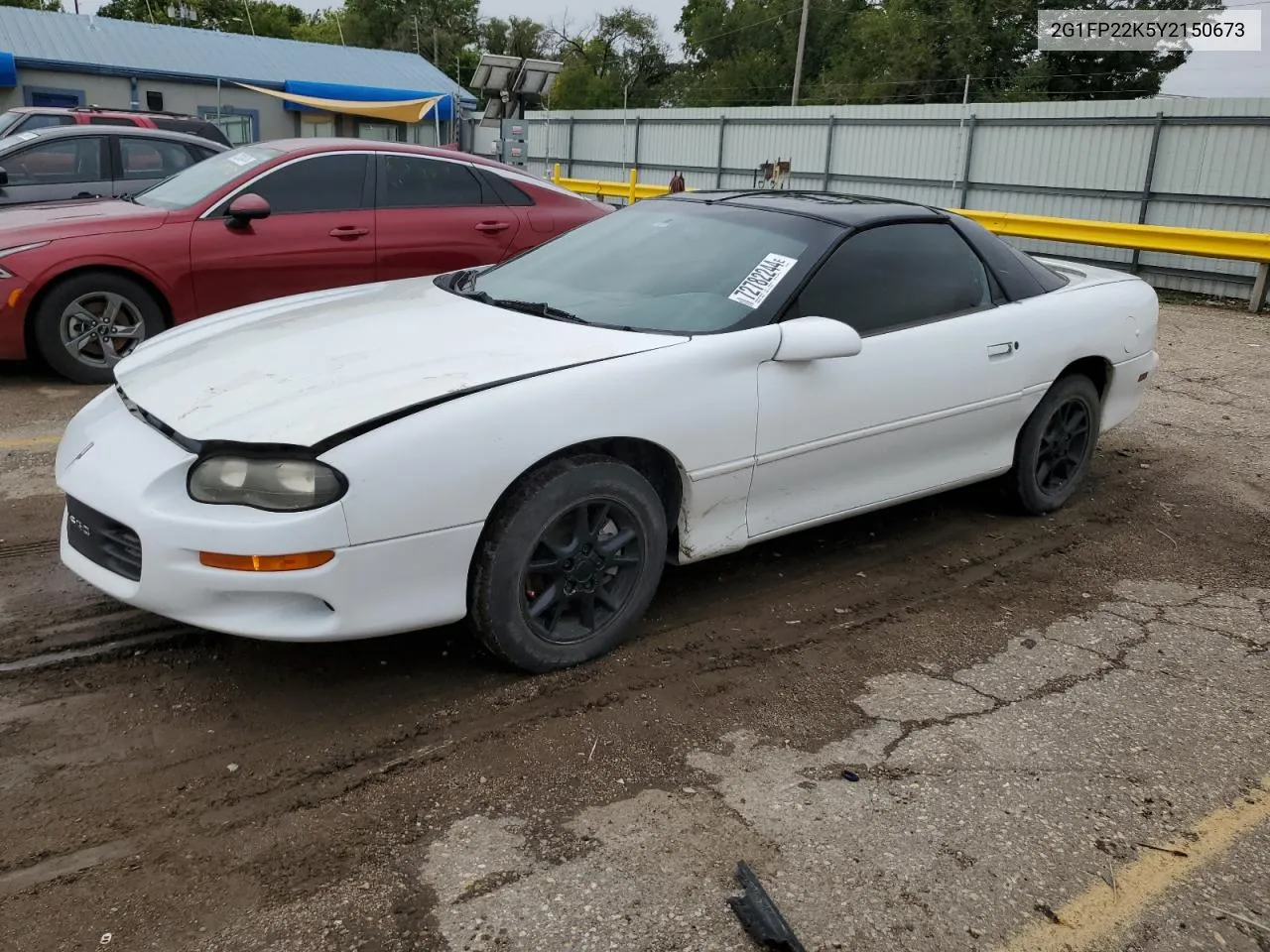 2000 Chevrolet Camaro VIN: 2G1FP22K5Y2150673 Lot: 72782244