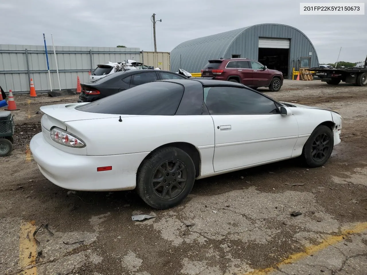 2000 Chevrolet Camaro VIN: 2G1FP22K5Y2150673 Lot: 72782244