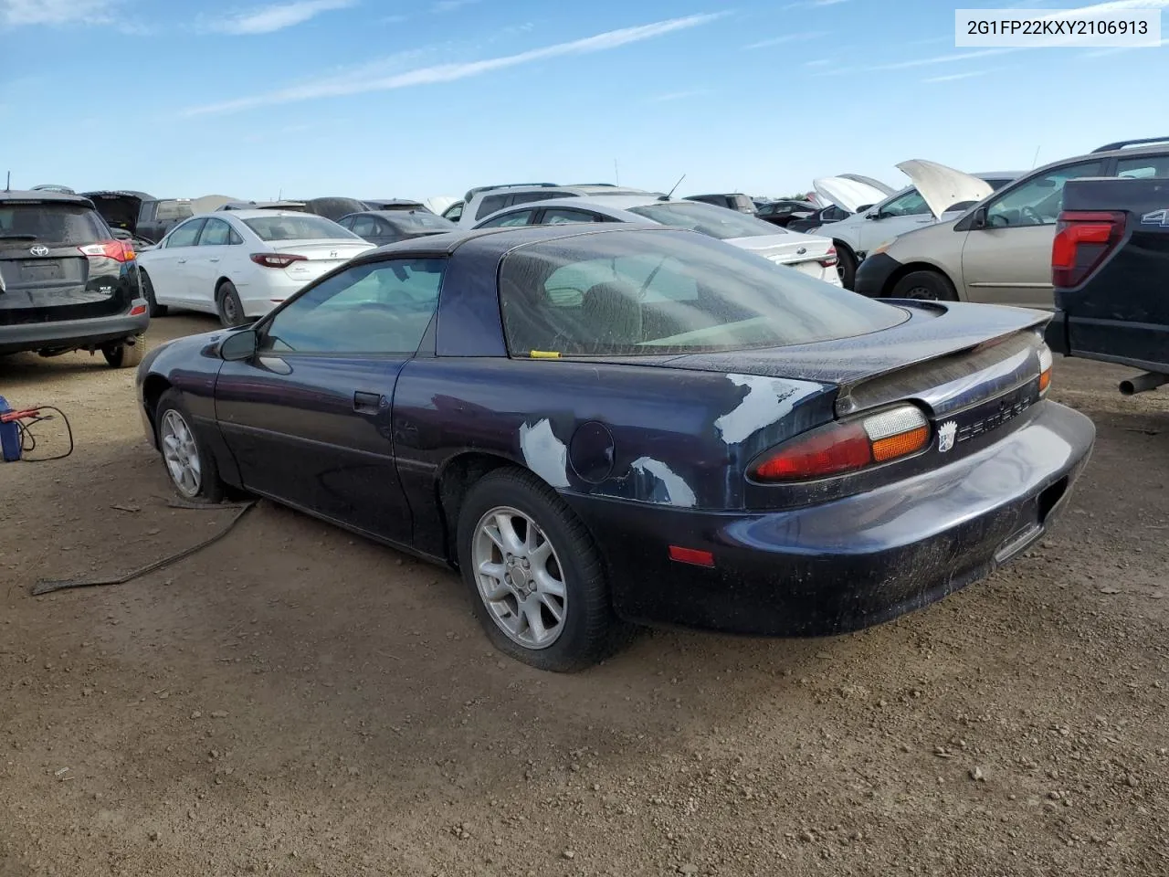 2000 Chevrolet Camaro VIN: 2G1FP22KXY2106913 Lot: 74234194