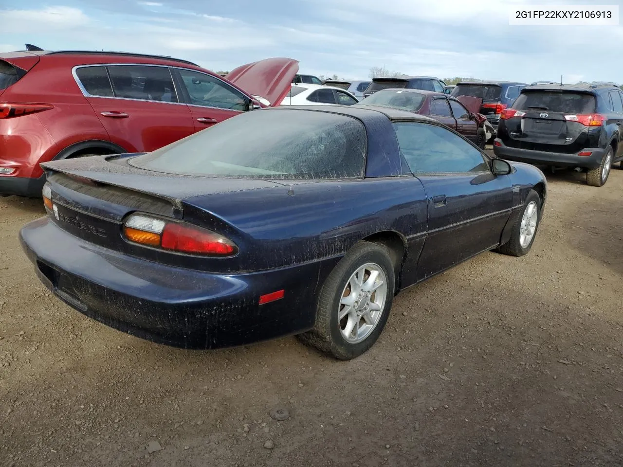 2000 Chevrolet Camaro VIN: 2G1FP22KXY2106913 Lot: 74234194