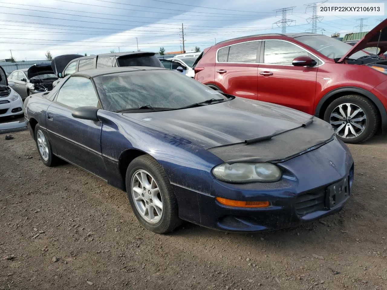 2000 Chevrolet Camaro VIN: 2G1FP22KXY2106913 Lot: 74234194