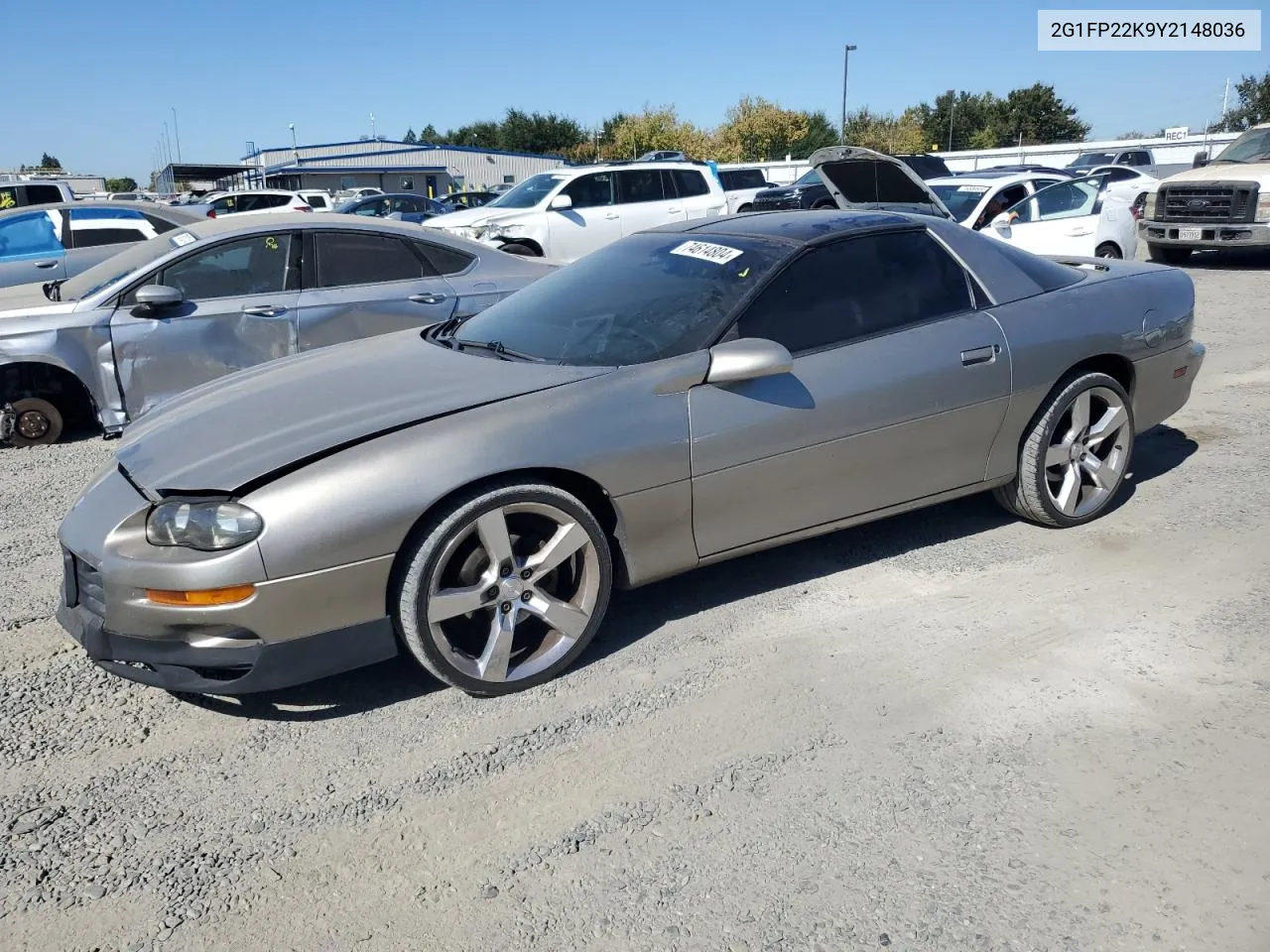 2000 Chevrolet Camaro VIN: 2G1FP22K9Y2148036 Lot: 74614804