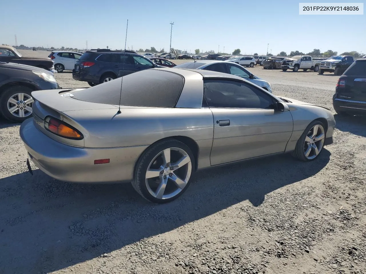 2000 Chevrolet Camaro VIN: 2G1FP22K9Y2148036 Lot: 74614804