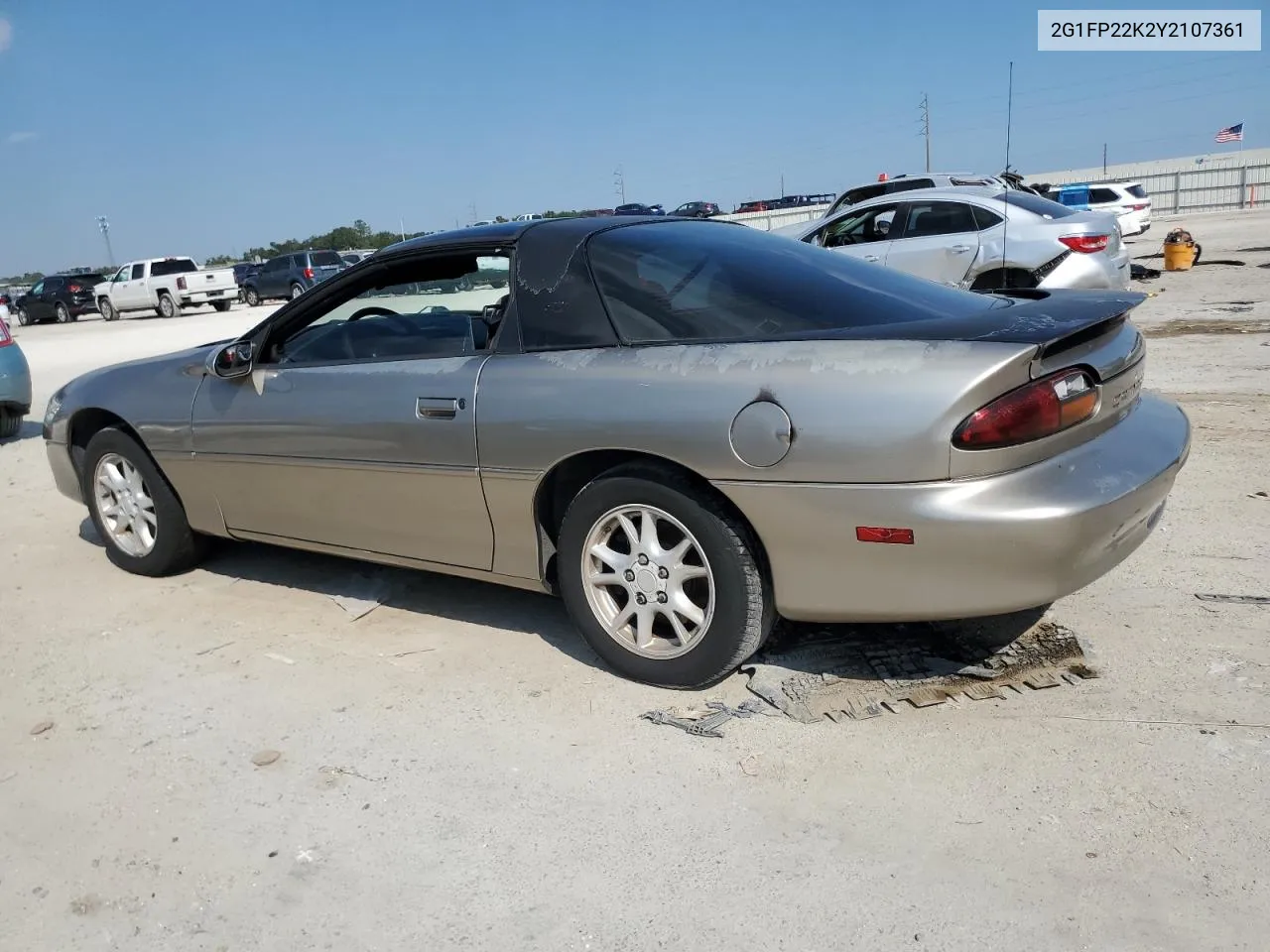 2000 Chevrolet Camaro VIN: 2G1FP22K2Y2107361 Lot: 77514654