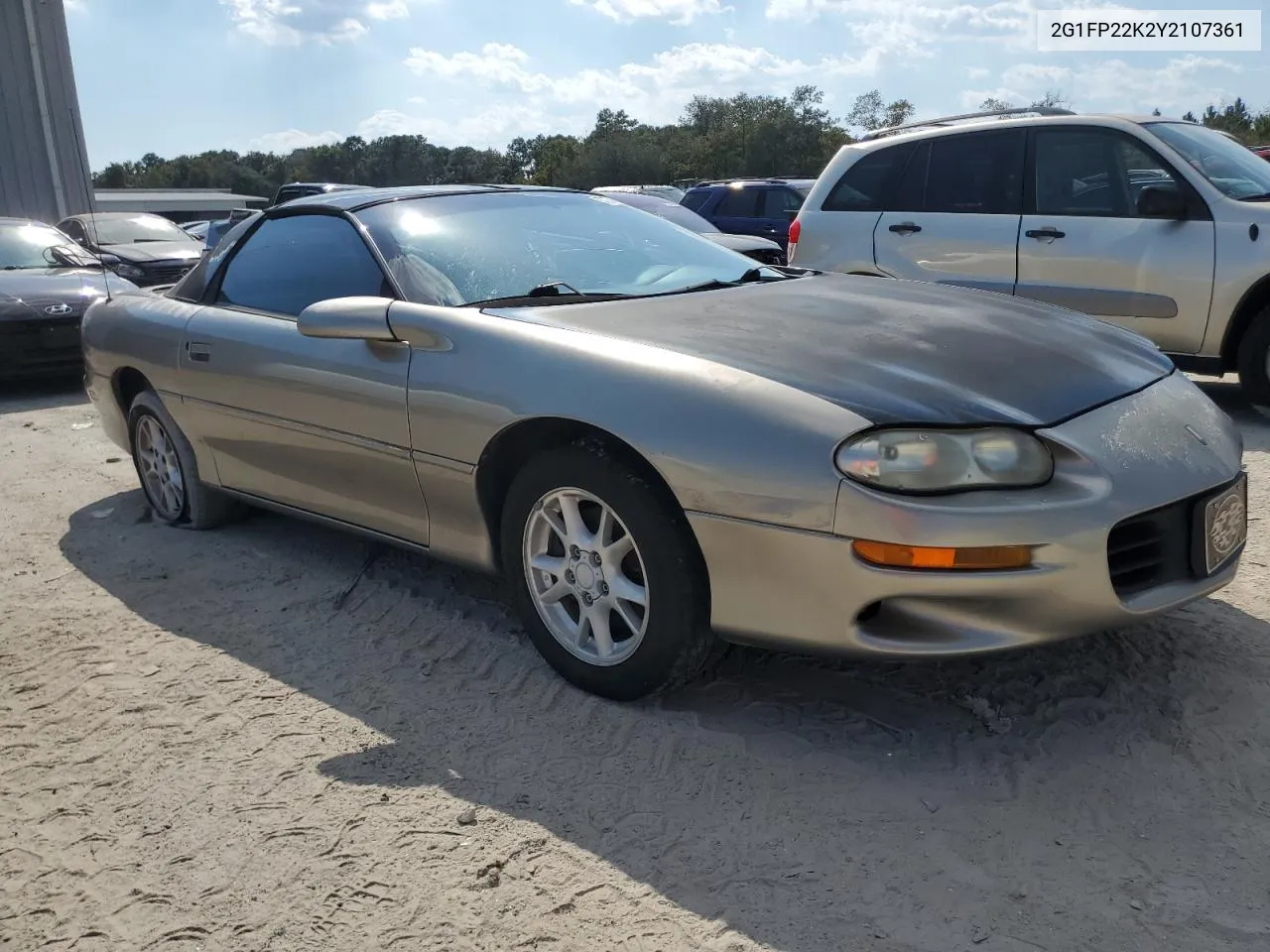 2000 Chevrolet Camaro VIN: 2G1FP22K2Y2107361 Lot: 77514654