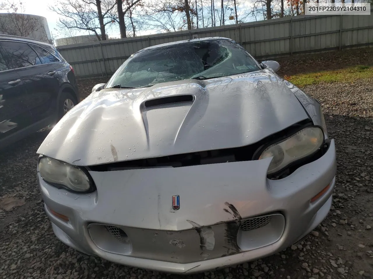 2000 Chevrolet Camaro Z28 VIN: 2G1FP22G9Y2104310 Lot: 77654484