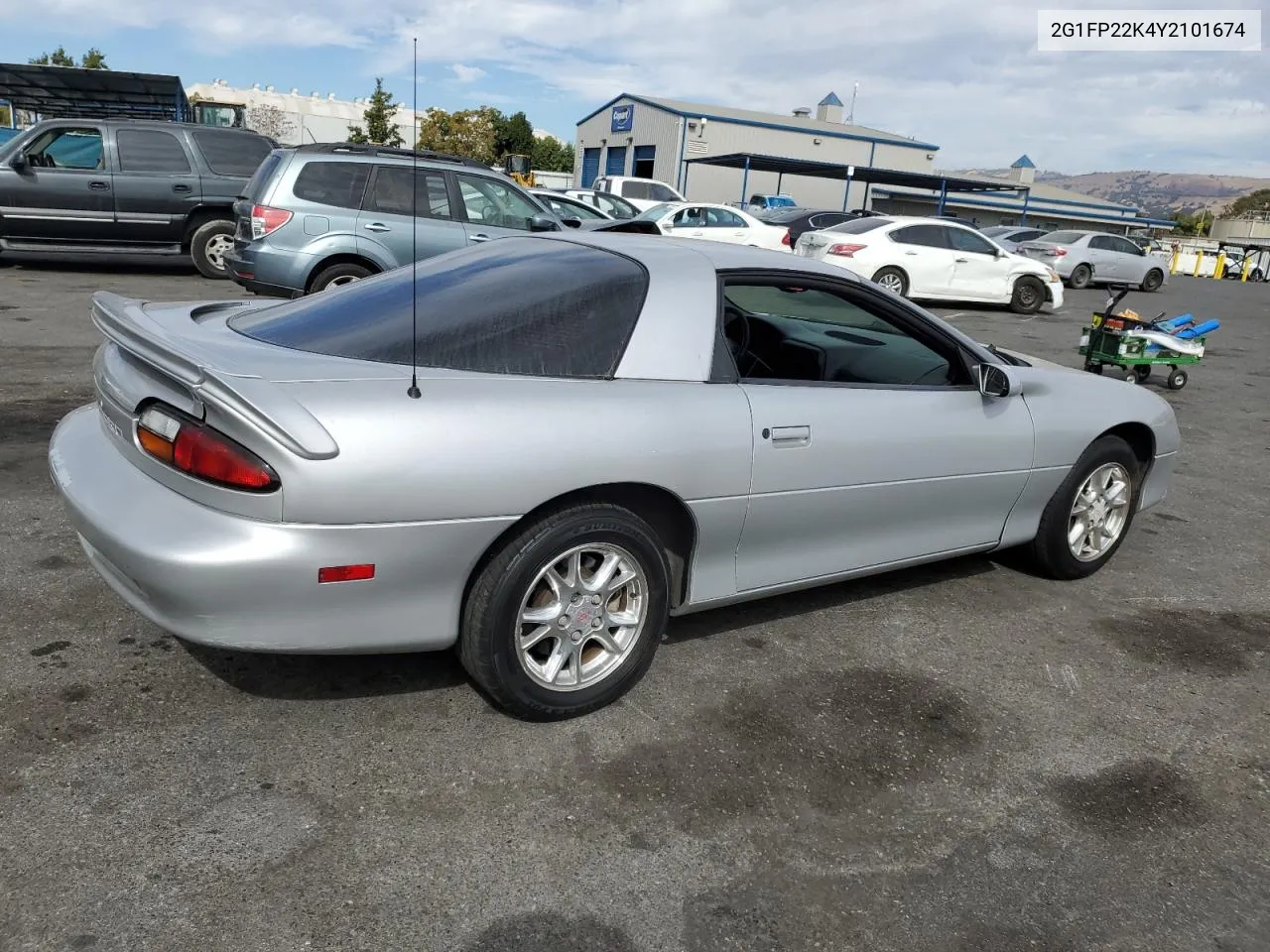 2000 Chevrolet Camaro VIN: 2G1FP22K4Y2101674 Lot: 77892364