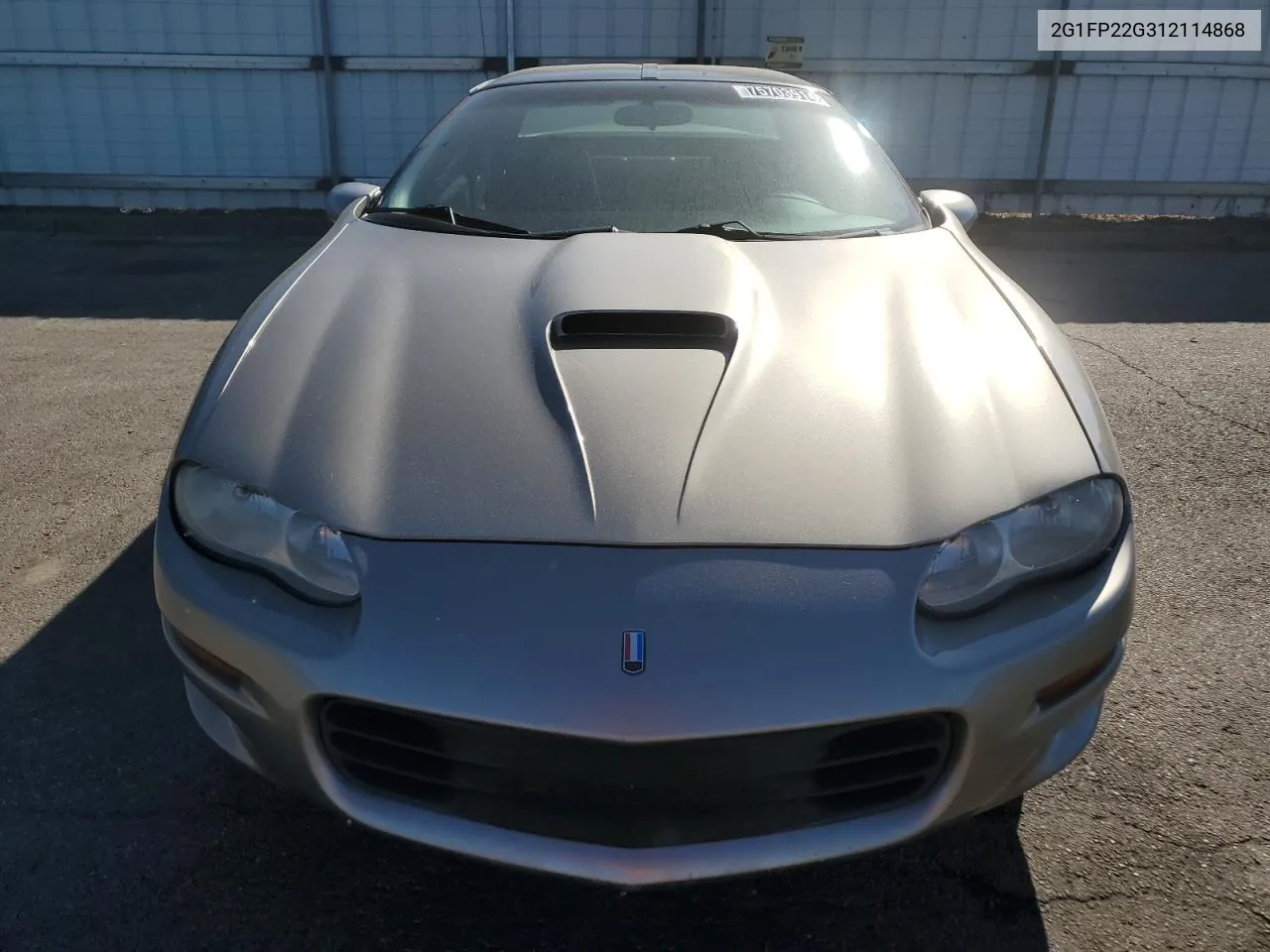 2001 Chevrolet Camaro Z28 VIN: 2G1FP22G312114868 Lot: 75703914