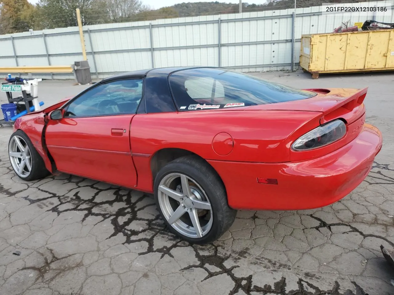 2001 Chevrolet Camaro Z28 VIN: 2G1FP22GX12103186 Lot: 77429454