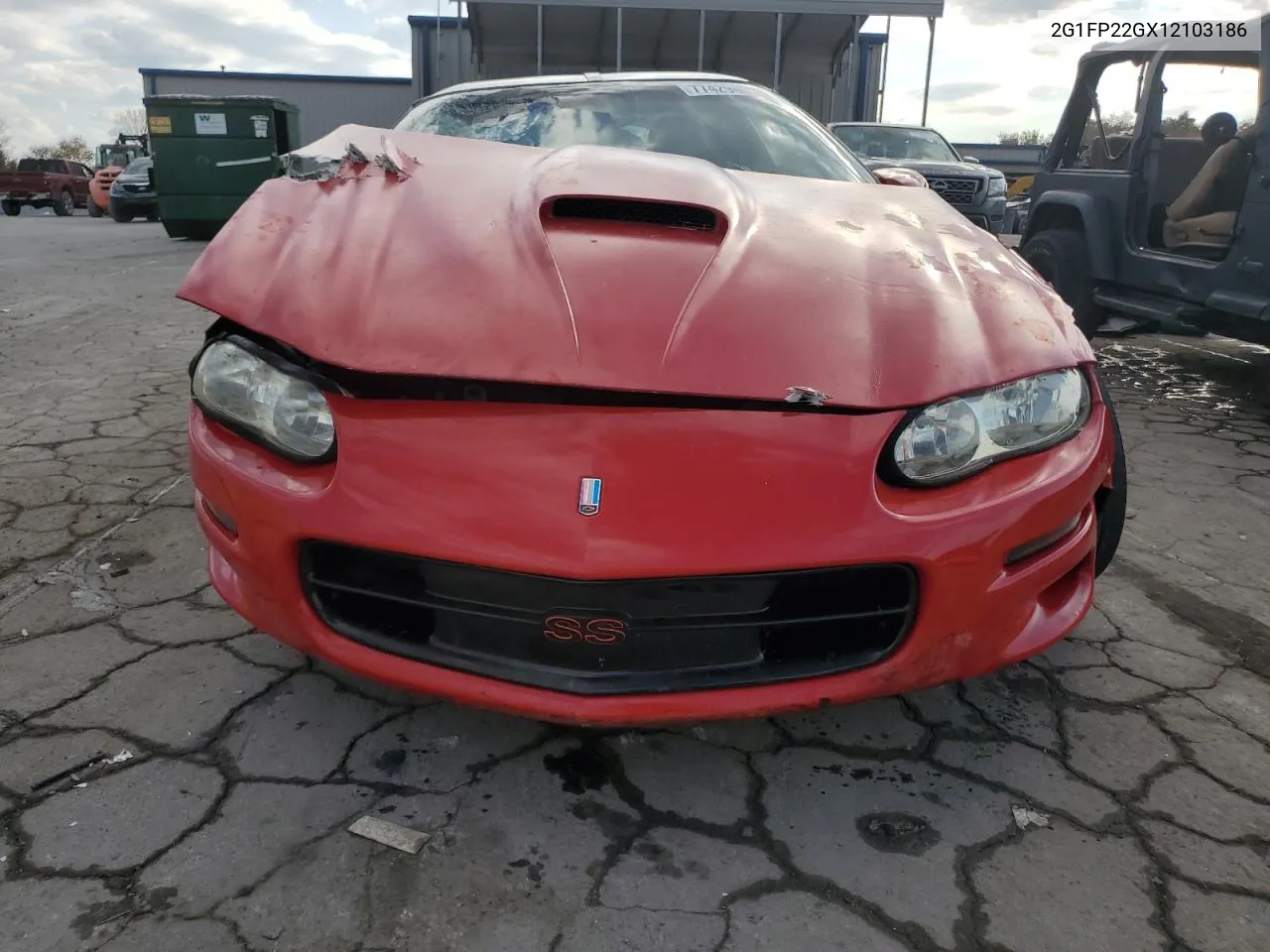 2001 Chevrolet Camaro Z28 VIN: 2G1FP22GX12103186 Lot: 77429454