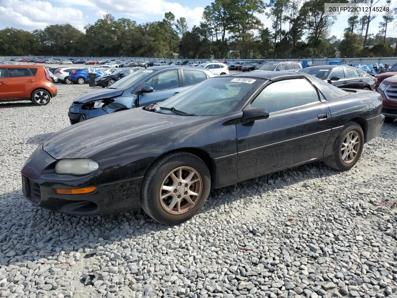 2001 Chevrolet Camaro VIN: 2G1FP22K112145248 Lot: 77875874