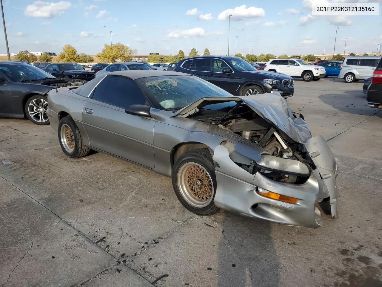 2001 Chevrolet Camaro VIN: 2G1FP22K312135160 Lot: 78444374