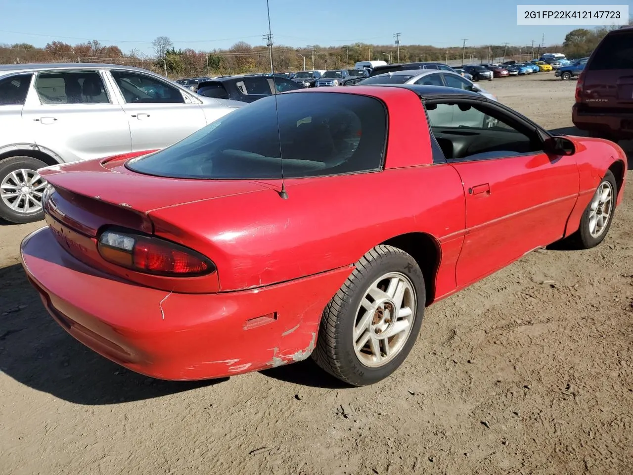 2001 Chevrolet Camaro VIN: 2G1FP22K412147723 Lot: 80416044