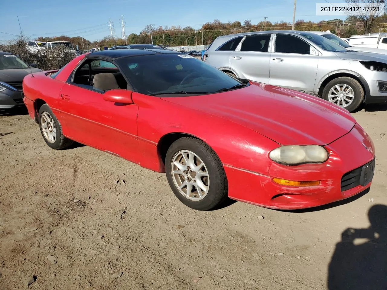 2001 Chevrolet Camaro VIN: 2G1FP22K412147723 Lot: 80416044