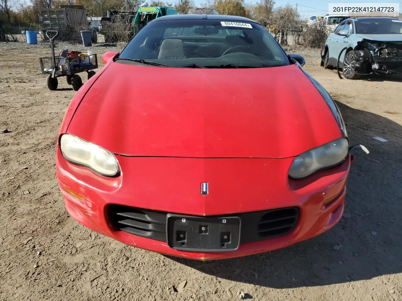 2001 Chevrolet Camaro VIN: 2G1FP22K412147723 Lot: 80416044